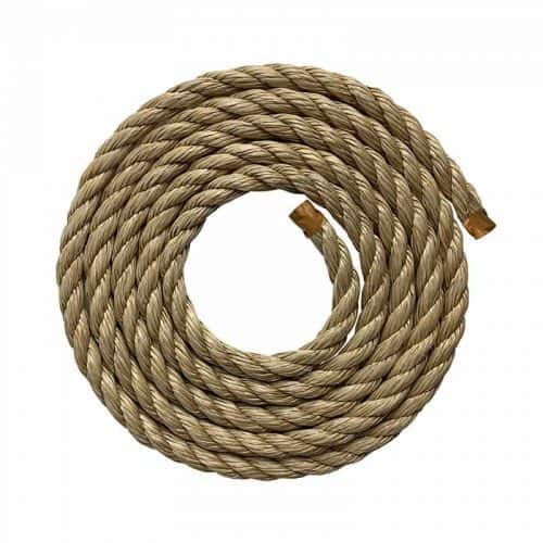 1 inch Manila Rope Cut To Length By The Foot - Skydog Rigging